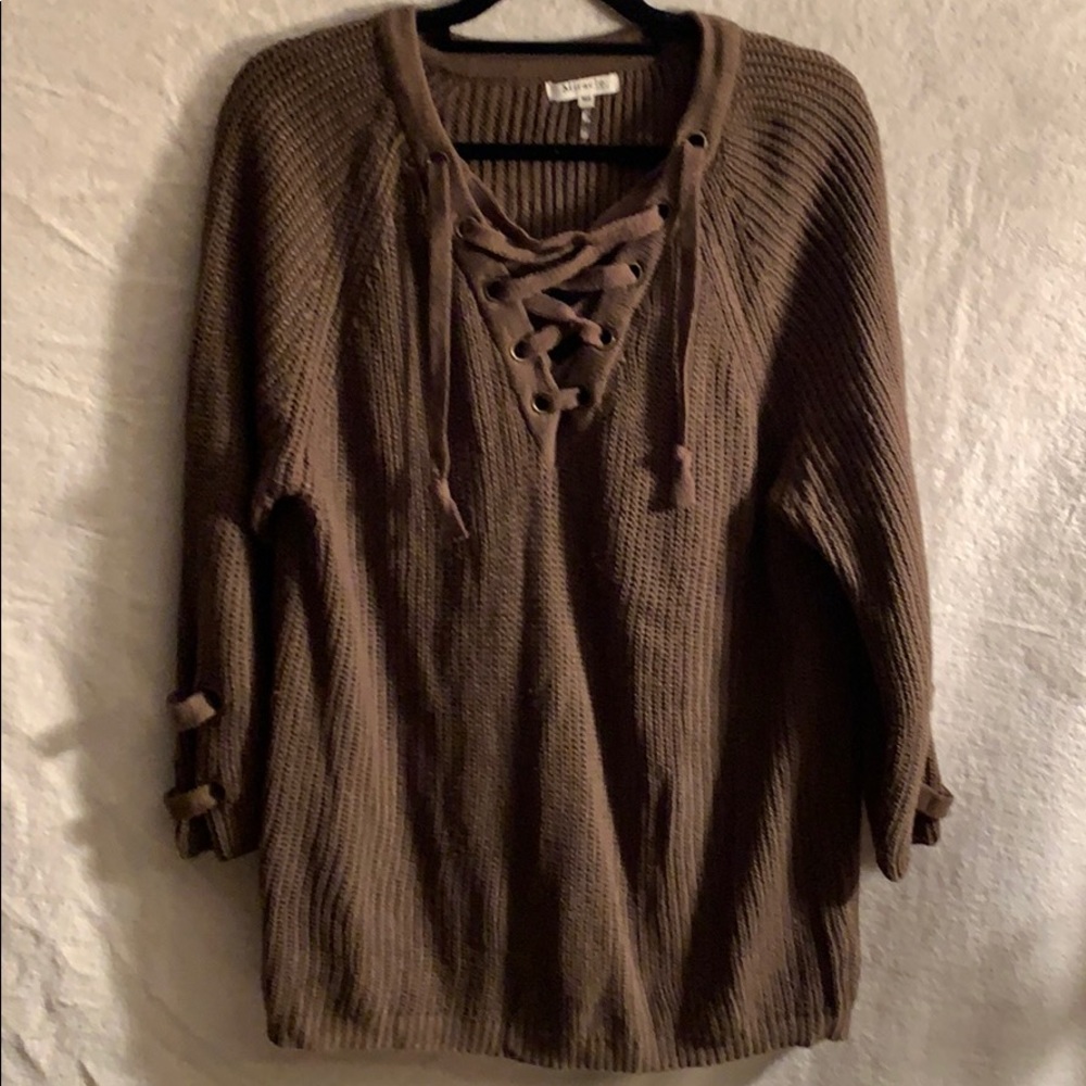 Olive Green Sweater